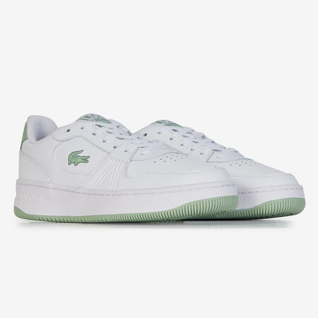 LACOSTE l00 L001 SET WHITE/GREEN WOMEN