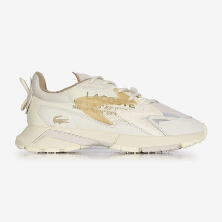LACOSTE l00 L003 NEO TECH BLANC/BEIGE HOMME