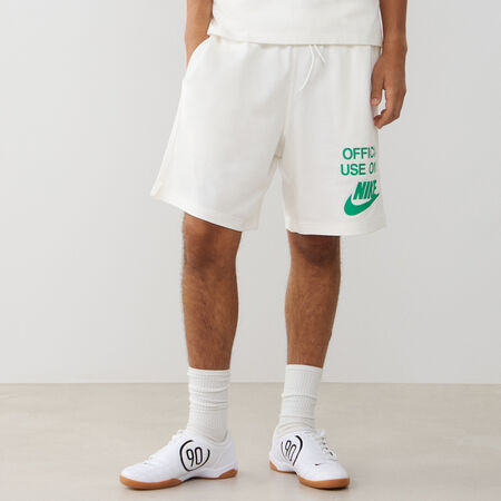 NIKE SHORT CLUB KNIT OFFICIAL BLANC HOMME
