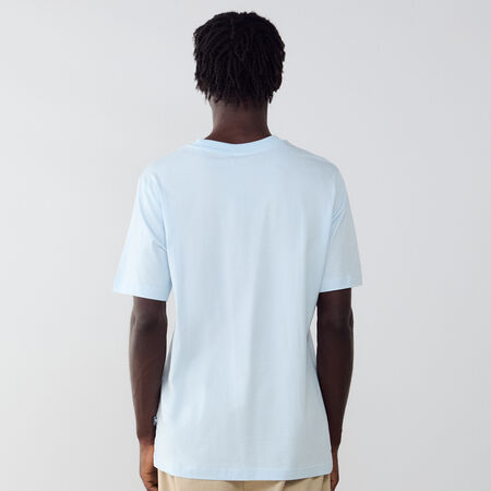NEW BALANCE TEE SHIRT FLYING LOGO BLEU/BLANC HOMME