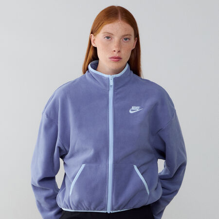NIKE JACKET FZ CLUB FLEECE COZY BLEU FEMME