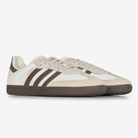 ADIDAS ORIGINALS samba SAMBA OG BEIGE/MARRON HOMME