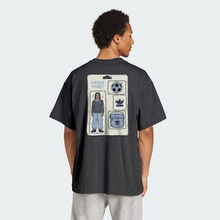 ADIDAS ORIGINALS ADI STARTER GRAPHIC TEE Carbon MEN