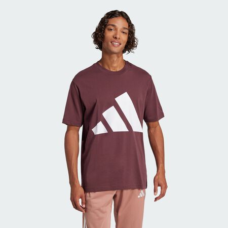 T-shirt grand logo Essentials : Aurora Ruby / Brown
