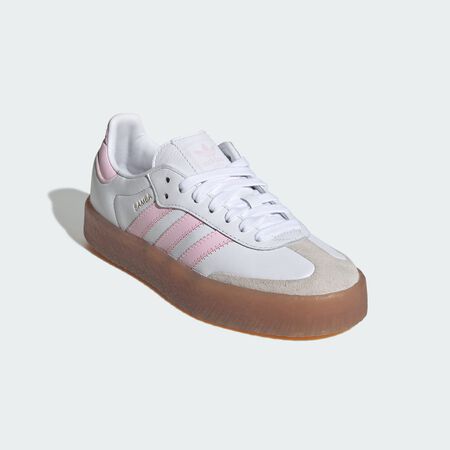 ADIDAS ORIGINALS samba Sambae Shoes Kids Cloud White / Clear Pink / Gold Metallic BABIES