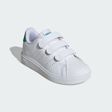 ADIDAS SPORTSWEAR Chaussure Advantage Base 2.0 Enfants Cloud White / Cloud White / Green BÉBÉ