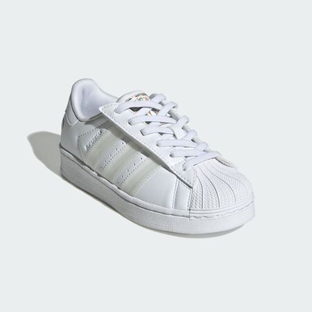 ADIDAS ORIGINALS superstar Superstar Led Lights Comfort Closure Elastic Lace Shoes Kids Cloud White / Cloud White / Cloud White BABIES
