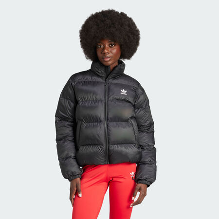 ADIDAS ORIGINALS Doudoune courte Adicolor Black FEMME