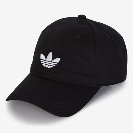 ADIDAS ORIGINALS CASQUETTE BASEBALL CLASSIC TREFOIL BLACK/WHITE MEN
