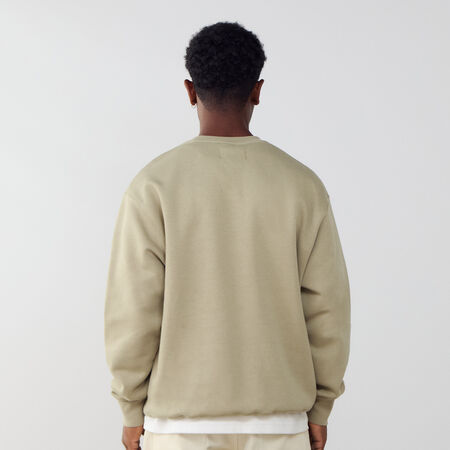 JORDAN SWEAT CREW BROOKLYN BEIGE/WHITE MEN