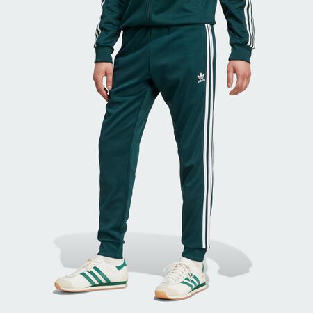 ADIDAS ORIGINALS PANT JOGGER SUPERSTAR VERT/BLANC HOMME