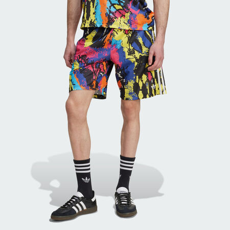 ADIDAS ORIGINALS Archive AOP Short 9-inch Inseam Multicolor / Bright Yellow MEN