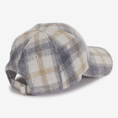 NEW ERA 9FORTY NY PLAID OFF-WHITE MEN