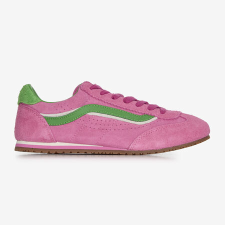 VANS SUPER LOWPRO ROSE/VERT FEMME