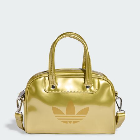 ADIDAS ORIGINALS Adicolor Mini Bowling Bag Gold Metallic UNISEX