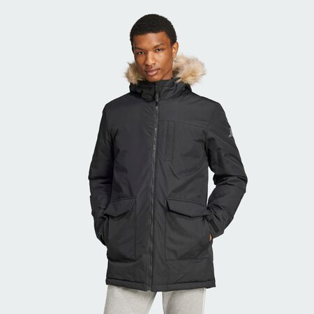 ADIDAS SPORTSWEAR Parka Paveric Fur Black HOMME