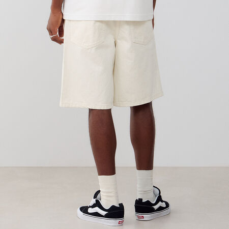 VANS SHORT BAGGY DENIM BEIGE MEN