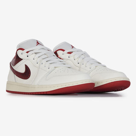 JORDAN air jordan 1 AIR JORDAN 1 LOW SE V2 WHITE/RED WOMEN
