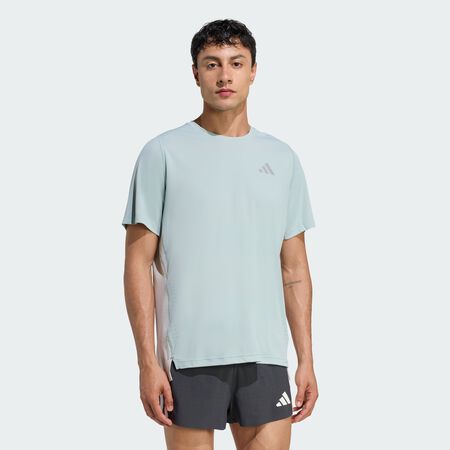 ADIDAS PERFORMANCE adi365Breeze Running Tee Wonder Sage / Beige MEN