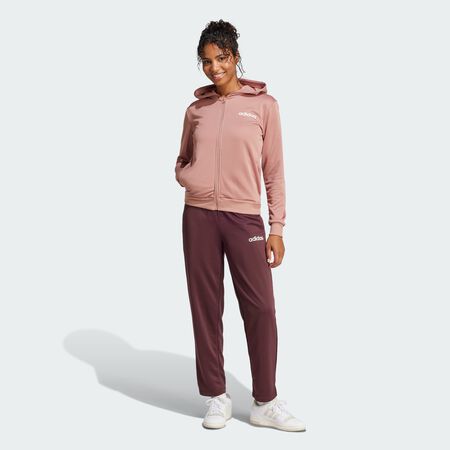 ADIDAS SPORTSWEAR Survêtement Essentials Linear Warm Clay FEMME
