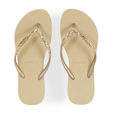 HAVAIANAS slim SLIM GLITTER II GOLD WOMEN