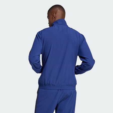 ADIDAS ORIGINALS Veste de survêtement tissée House of Tiro Dark Blue / Black HOMME