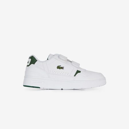LACOSTE t-clip T-CLIP COLLEGE CF BLANC/VERT TODDLERS