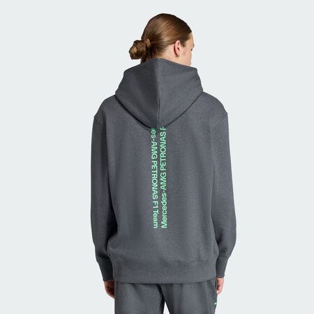 ADIDAS PERFORMANCE SWEAT-SHIRT À CAPUCHE SURVÊTEMENT PREMIUM MERCEDES - AMG PETRONAS FORMULA ONE TEAM Dark Grey Heather HOMME