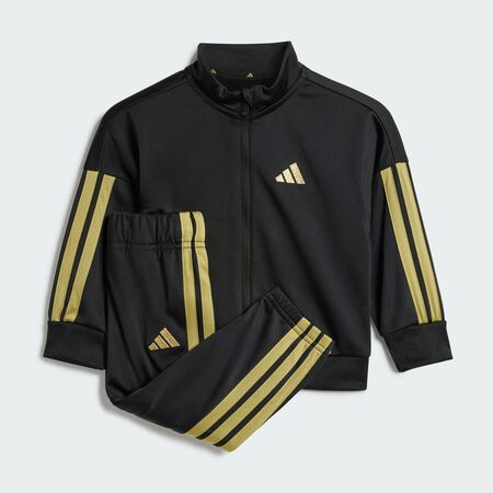 ADIDAS SPORTSWEAR Survêtement Essentials CLIMACOOL Enfants Black / Gold Metallic CADET