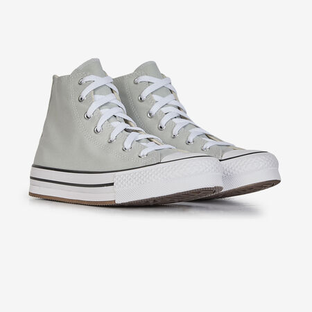 CONVERSE CHUCK TAYLOR ALL STAR EVA LIFT HI GREEN/WHITE JUNIOR