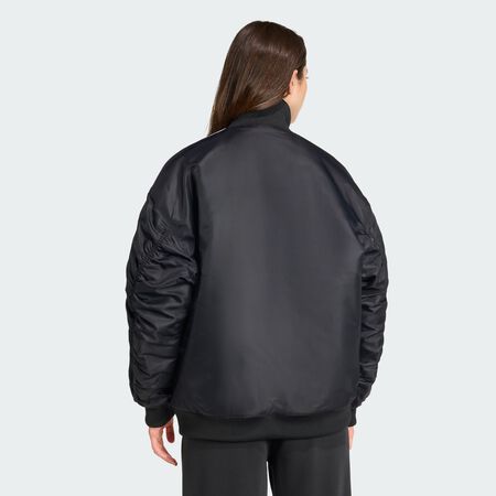 ADIDAS ORIGINALS Veste bomber oversize Fashion Firebird Black FEMME
