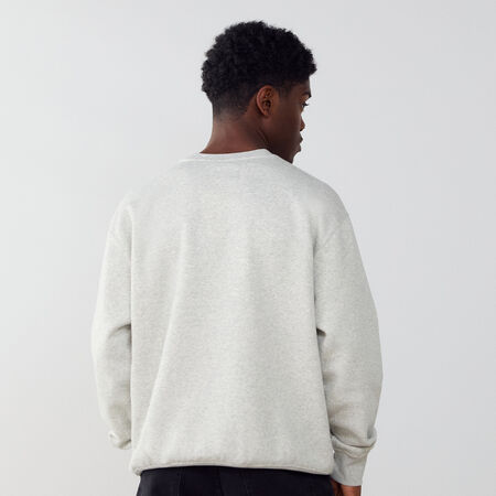 JORDAN SWEAT CREW BROOKLYN GREY/WHITE MEN