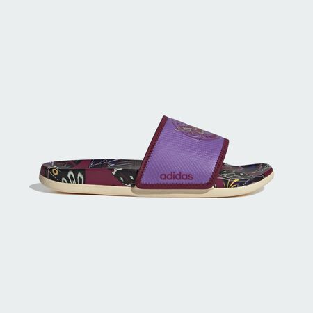 Adilette Comfort Slides : Purple / Warm Vanilla / Warm Vanilla