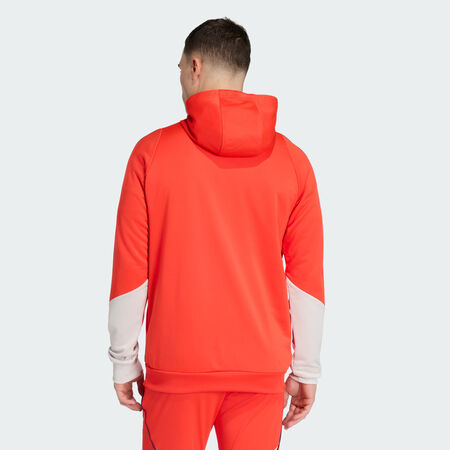 ADIDAS PERFORMANCE FC BAYERN 25/26 SWEAT HOODIE Hi-Res Red MEN