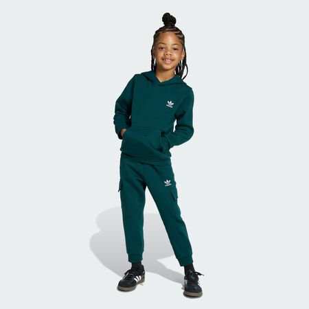 ADIDAS ORIGINALS Ensemble à capuche cargo enfants Aurora Ivy CADET