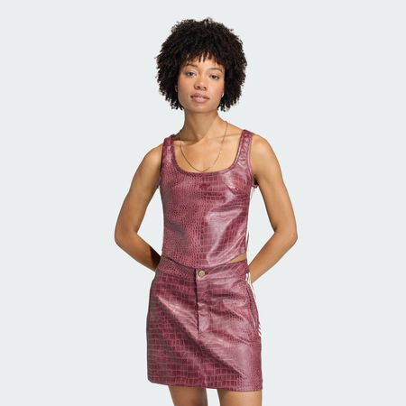 ADIDAS ORIGINALS PLEATHER CORSET Maroon WOMEN