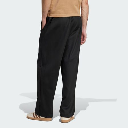 ADIDAS ORIGINALS Adicolor Baggy Fit Firebird Track Pants Black / Black MEN