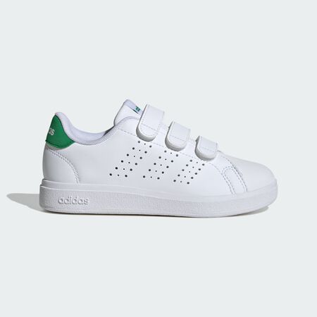 ADIDAS SPORTSWEAR Chaussure Advantage Base 2.0 Enfants Cloud White / Cloud White / Green BÉBÉ