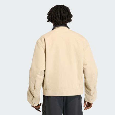 ADIDAS ORIGINALS PREMIUM ESSENTIALS BOMBER JACKET Stone Khaki MEN