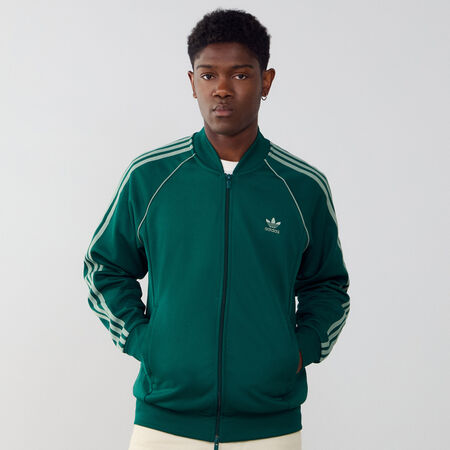 ADIDAS ORIGINALS JACKET TRACKTOP FZ ADICOLOR GREEN MEN