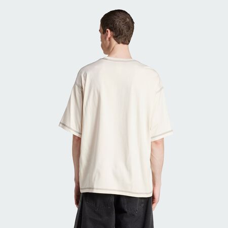 ADIDAS ORIGINALS T-shirt Trèfle Essentials Wonder White HOMME