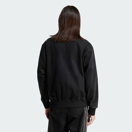 ADIDAS ORIGINALS Veste de survêtement Adicolor Denim Firebird True Black Denim HOMME