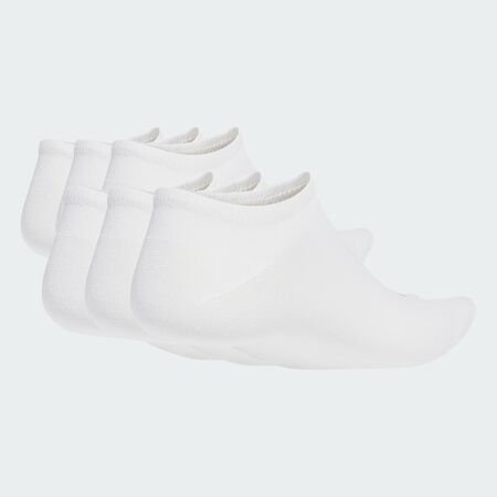 ADIDAS ORIGINALS Socquettes fines (6 paires) White / White / White MIXTE