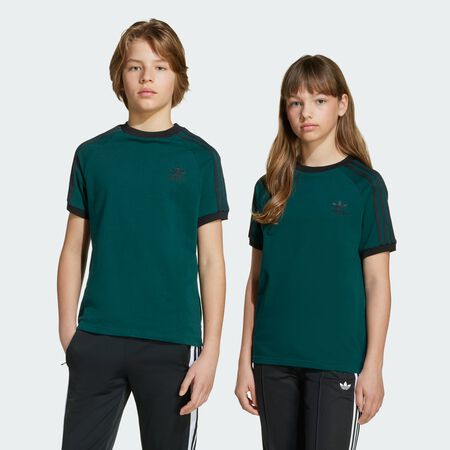 ADIDAS ORIGINALS T-shirt 3 bandes Adicolor Enfants Aurora Ivy CADET