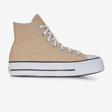 CONVERSE chuck taylor all star CHUCK TAYLOR ALL STAR LIFT HI BEIGE WOMEN