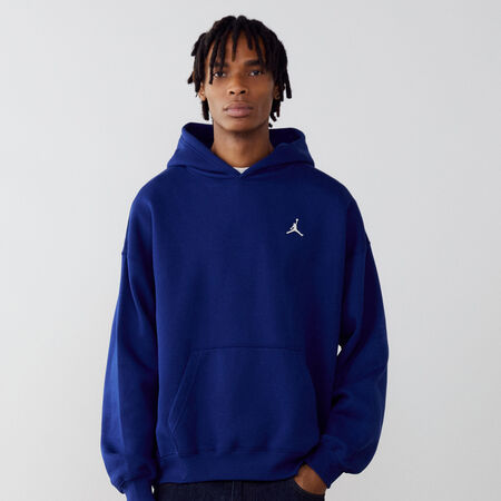 JORDAN HOODIE BROOKLYN OVERSIZED NAVY BLUE/BEIGE MEN