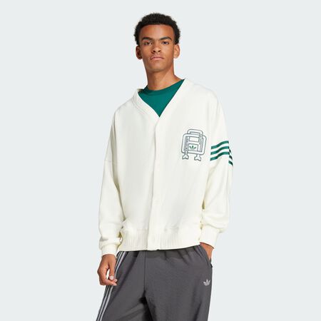 ADIDAS ORIGINALS Cardigan adidas Originals Off White HOMME