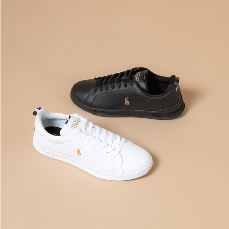 POLO RALPH LAUREN heritage court HERITAGE COURT TAPE NOIR MEN