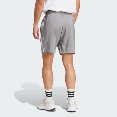 ADIDAS SPORTSWEAR Short Essentials 3 bandes Chelsea Grey Three / White HOMME
