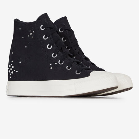 CONVERSE chuck taylor all star CHUCK TAYLOR ALL STAR WEDGE STUDS NOIR FEMME